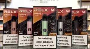 Relx Infinity 2 Obsidian Black ชาร์จเร็ว