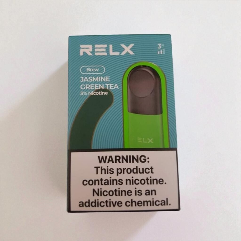 Relx Infinity Jasmine Green Tea Pod รสชาติใหม่