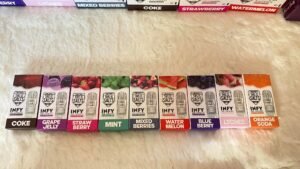 Relx Infinity Pod Zesty Sparkle กับรุ่นอื่น