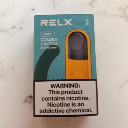 Relx Infinity Pod Golden Crystal ประสบการณ์สูบที่ดี