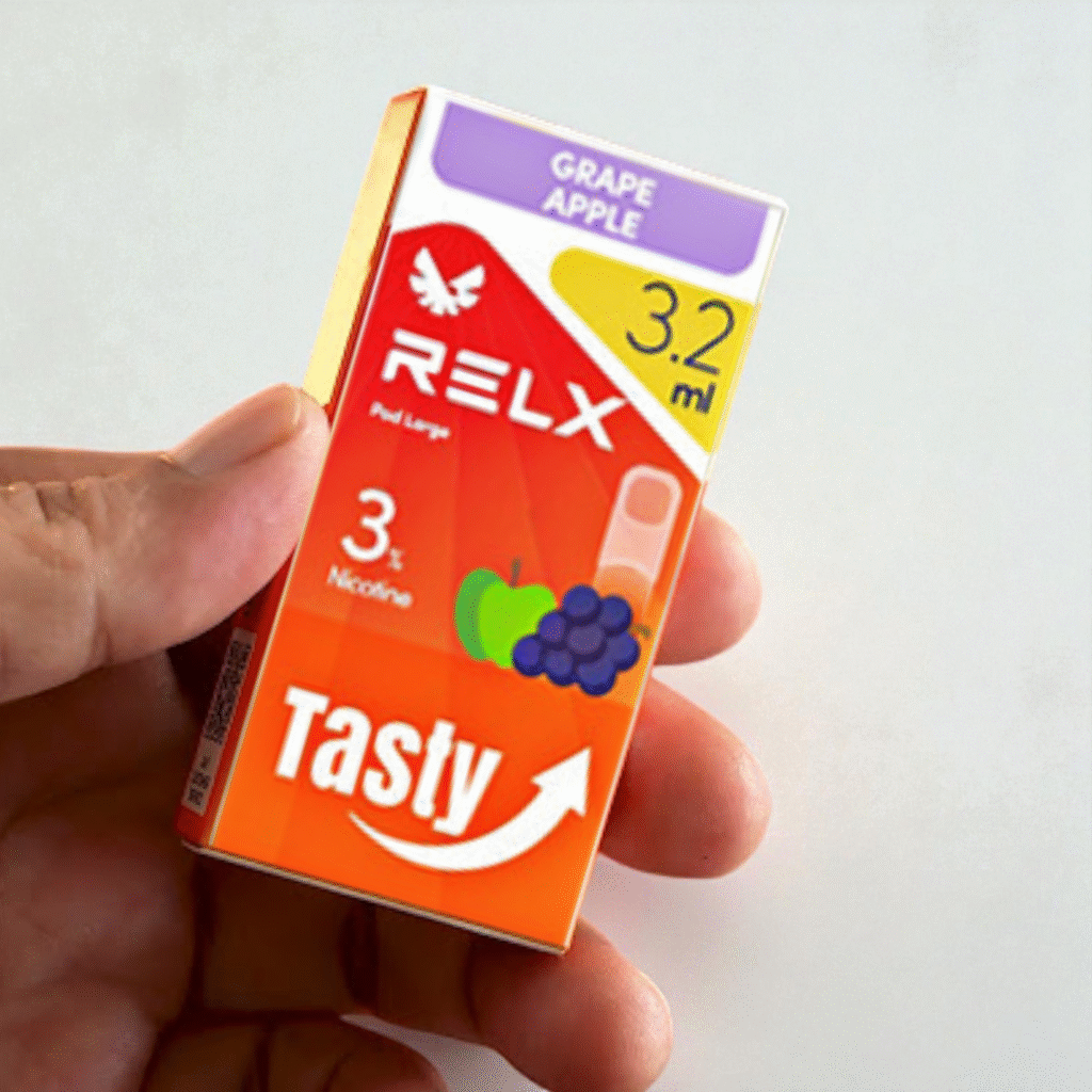 หัวพอต Relx Pod Real Grape Apple โปรโมชั่น