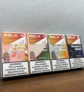 Relx Pro 2 Blueberry Splash น้ำยา Salt Nic