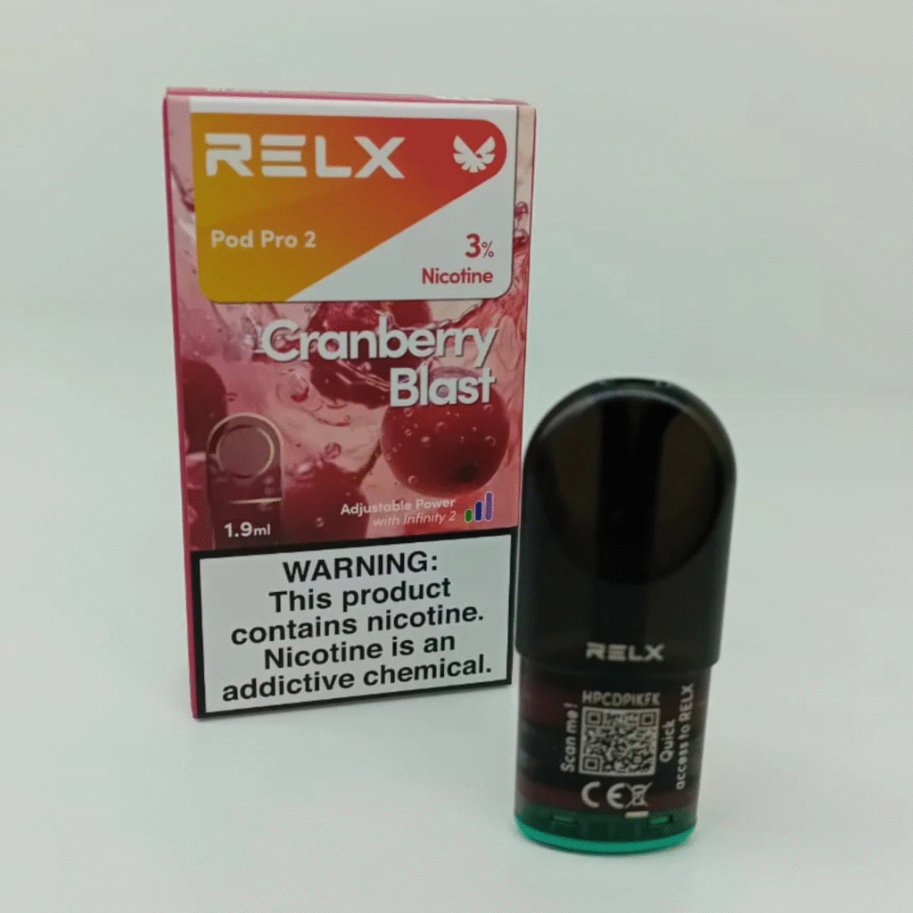 Relx Pro 2 Cranberry Blast รับประกัน