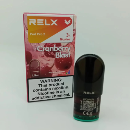 Relx Pro 2 Cranberry Blast รับประกัน