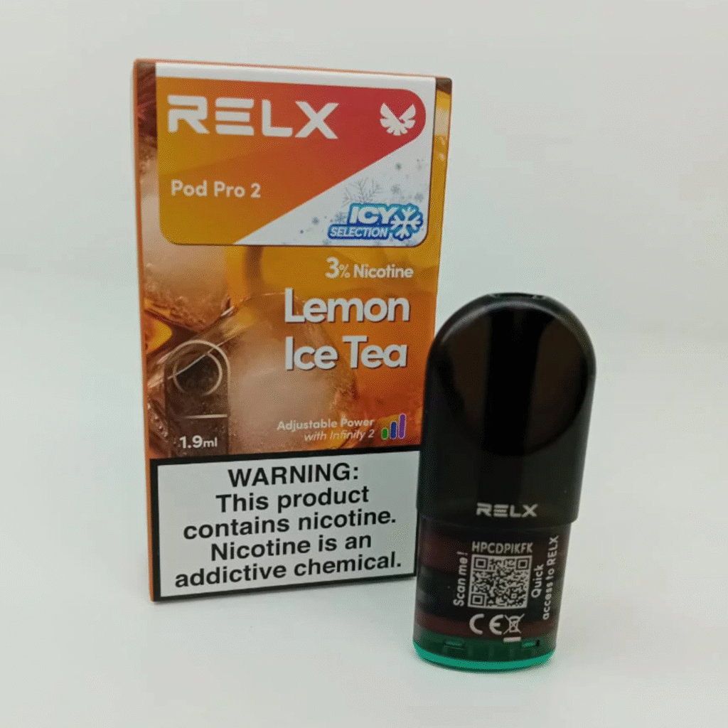 หัวพอต Relx Pro 2 Lemon Ice Tea สำหรับวันร้อน