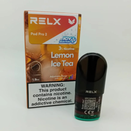 หัวพอต Relx Pro 2 Lemon Ice Tea สำหรับวันร้อน