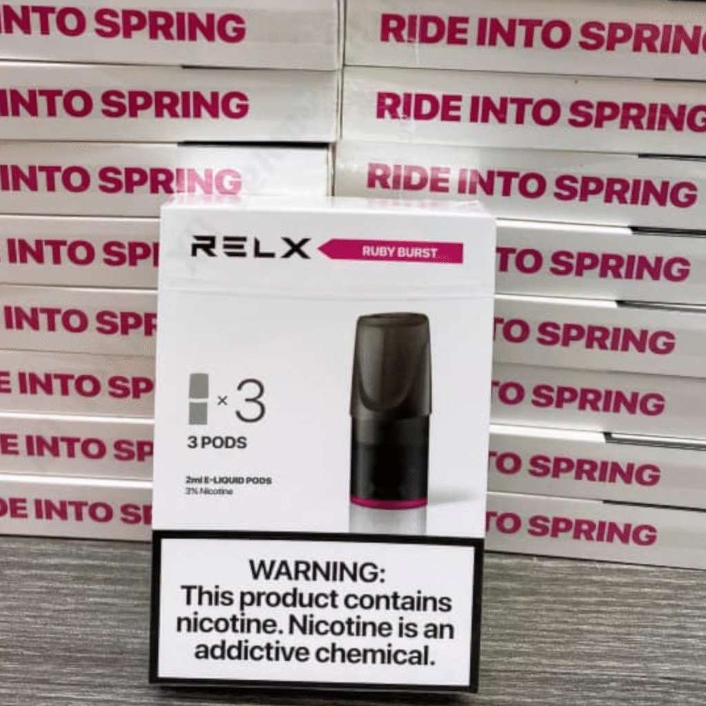 หัวพอต Relx Zero Pod Ruby Burst ราคา