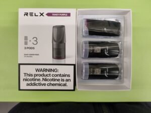 Relx Zero Pod Tangy Purple Grape น้ำยา