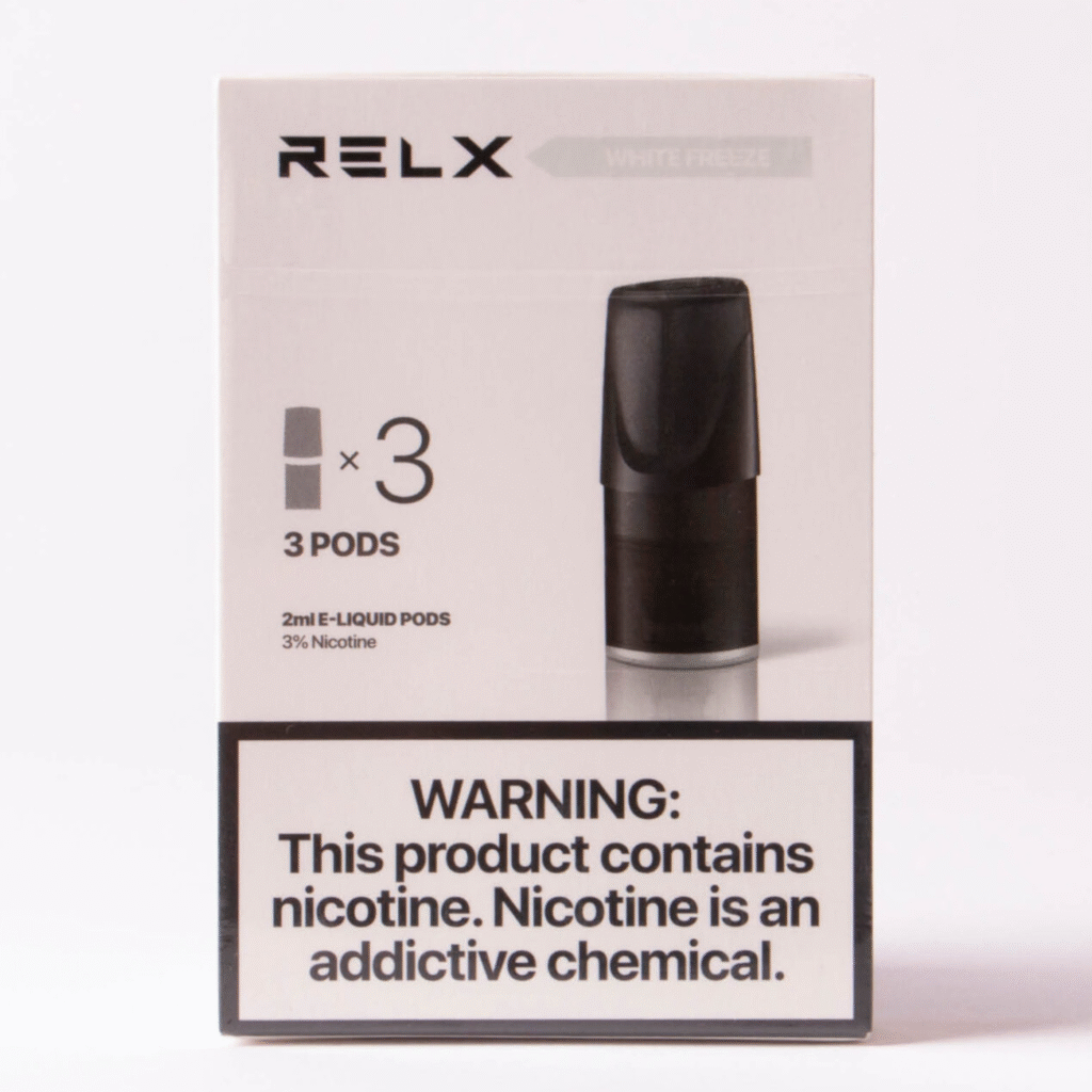 หัวพอต Relx Zero Pod White Freeze Chicle De Platano