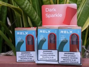 Relx Infinity Pod Dark Sparkle ใช้งานง่าย
