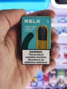 หัวพอต Relx Infinity Pod Green Zest Tobacco คุ้มค่า