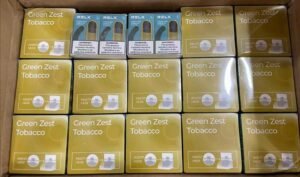 หัวพอต Relx Infinity Pod Green Zest Tobacco ราคาประหยัด