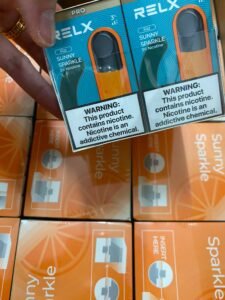 Relx Infinity Pod Sunny Sparkle ใช้งานง่าย