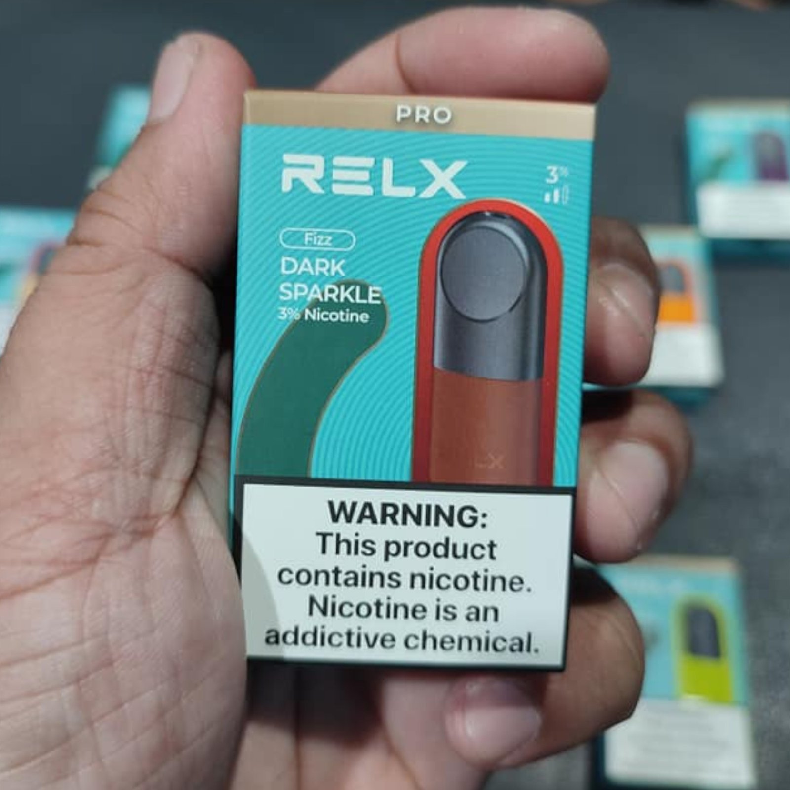 หัวพอต Relx infinity Pod Dark Sparkle