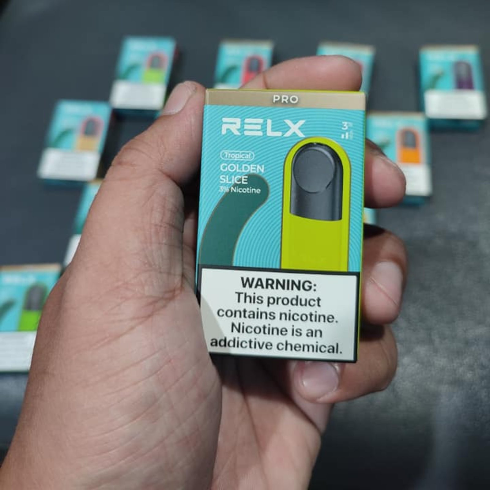 Relx Infinity Pod Golden Slice สำหรับมือใหม่