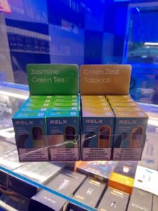 หัวพอต Relx Infinity Pod Green Zest Tobacco สูบได้นาน