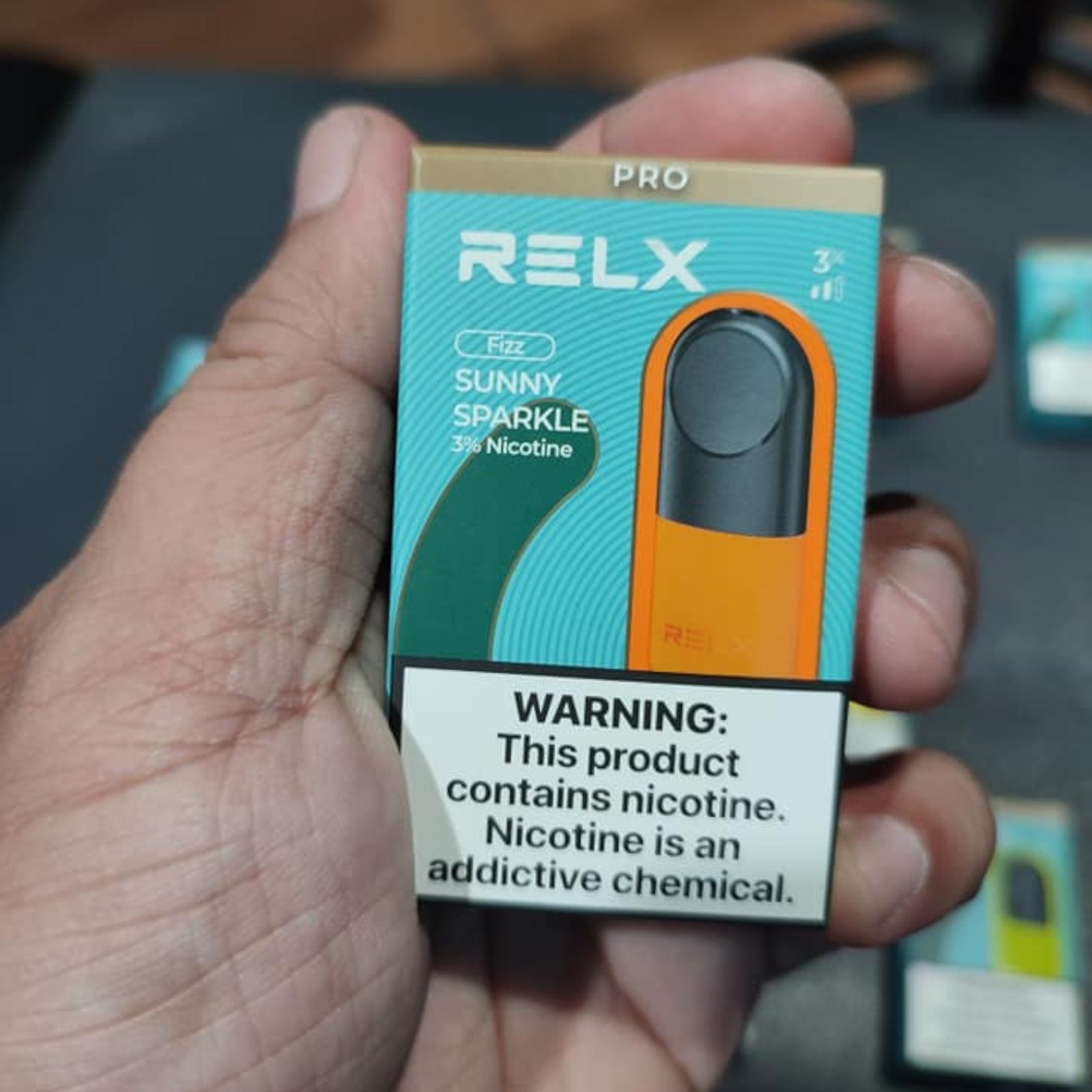 หัวพอต Relx Infinity Pod Sunny Sparkle รสชาติเปรี้ยวหวาน