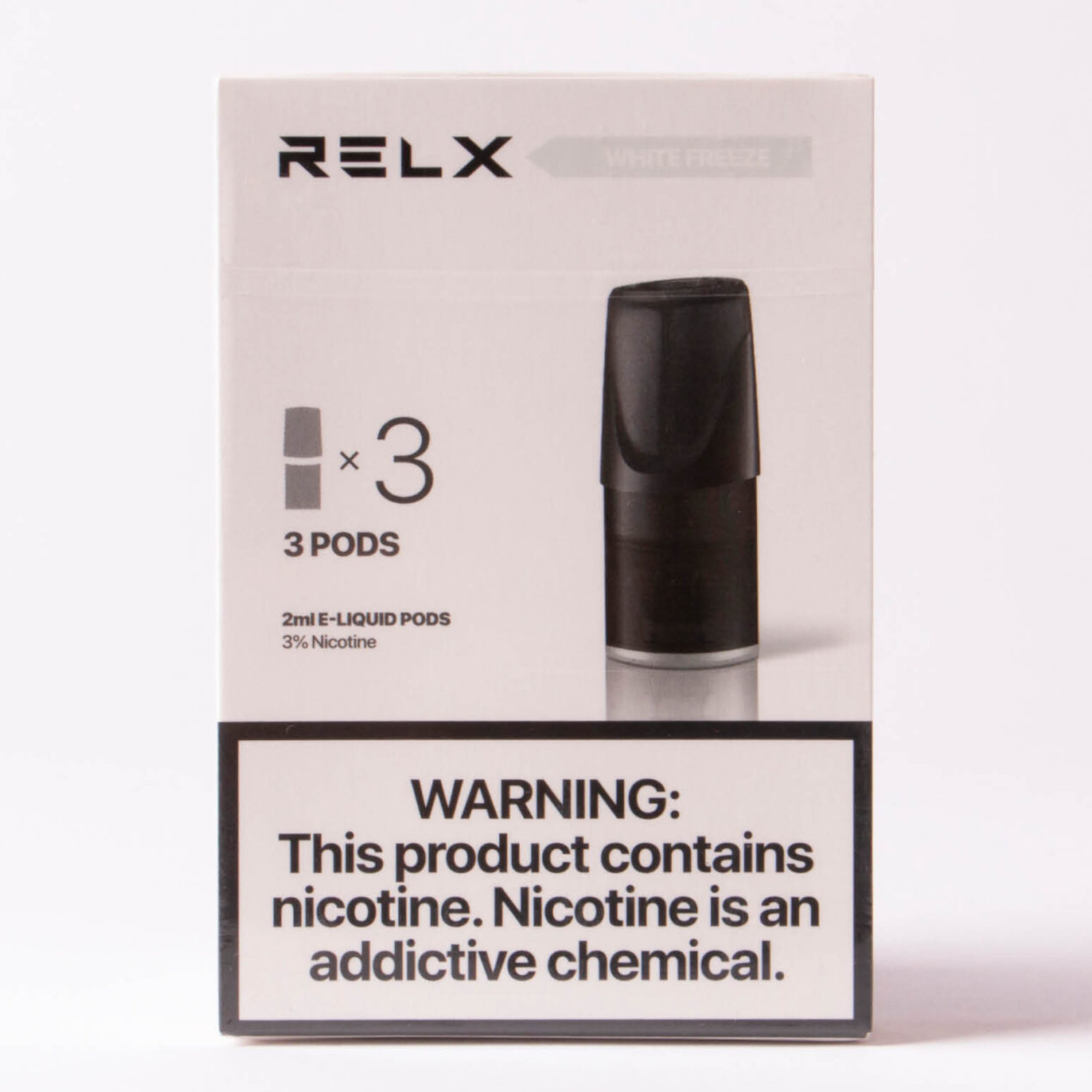 ?????? Relx Zero Pod White Freeze Chicle De Platano